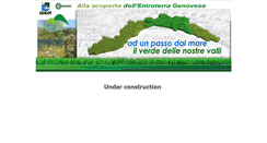 Desktop Screenshot of entroterragenovese.it